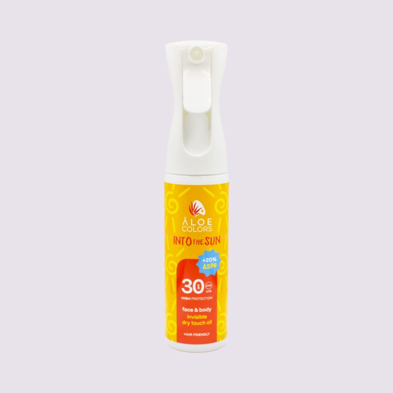Aloe Colors Invisible Dry Touch Oil SPF30, 240ml