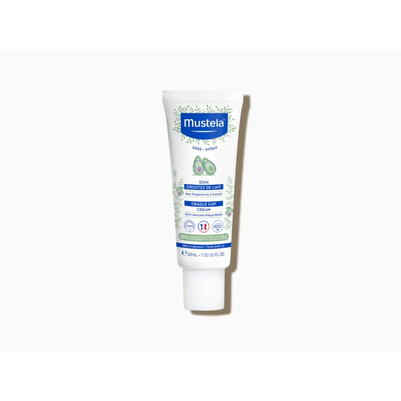 Mustela Cradle Cap Cream Καταπραϋντική κρέμα για τη νινίδα 40ml
