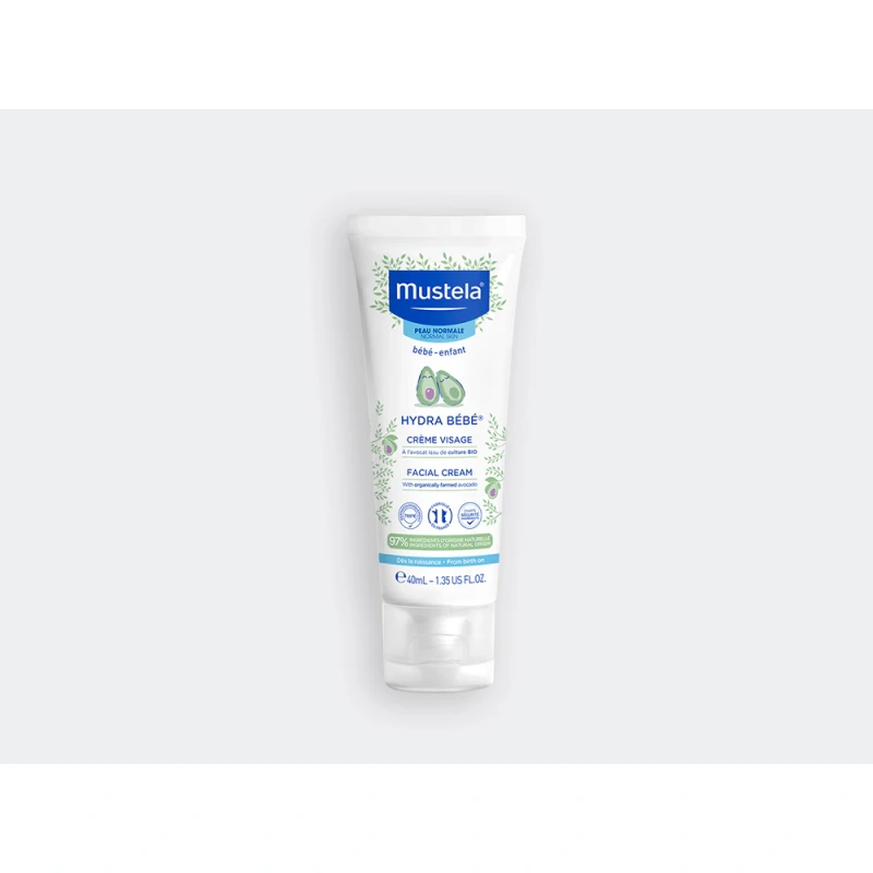 Mustela Hydra Bebe Facial Cream Κρέμα Ενυδάτωσης Προσώπου, 40ml