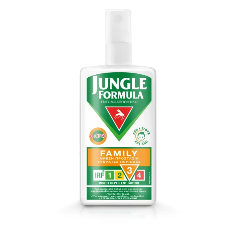 Jungle Formula Family Εντομοαπωθητικό Σπρέι, 100ml
