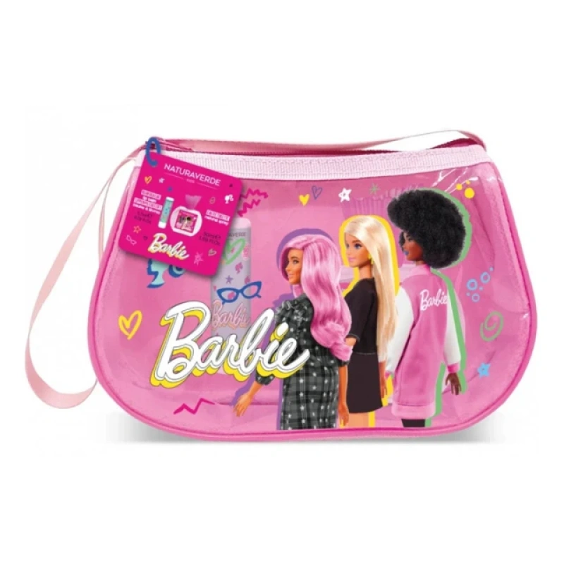 Naturaverde Barbie Mini Τσαντάκι με Άρωμα 50ml & Lip Balm, 1σετ