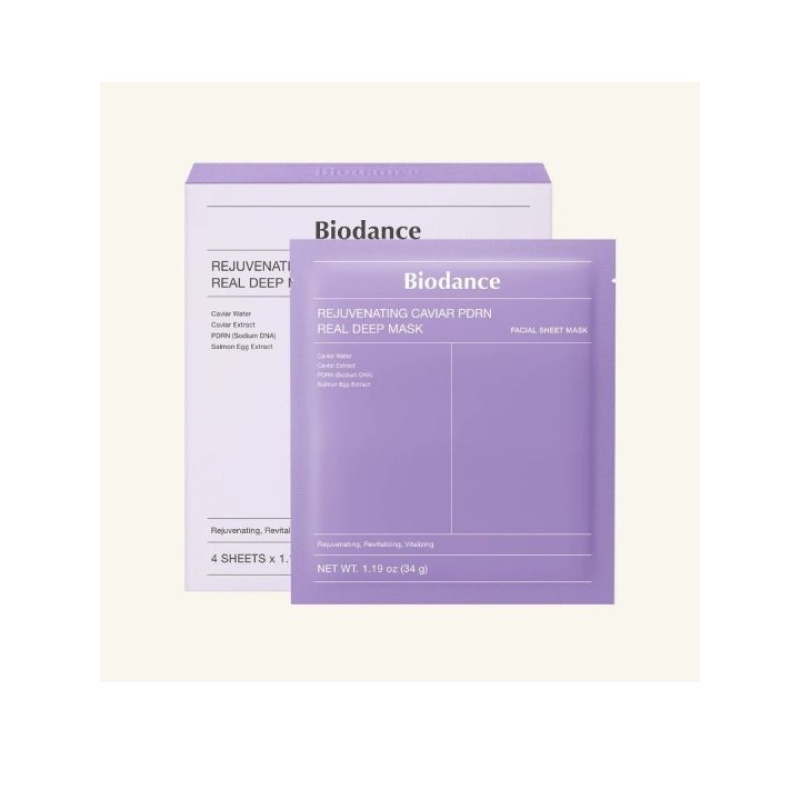 Biodance Rejuvenating Caviar PDRN Real Deep Mask, 1τμχ