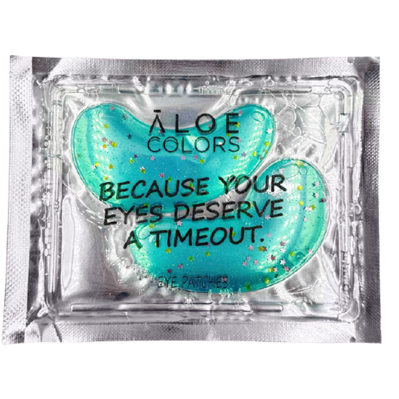 Aloe Colors Green Stars Eye Patches Επιθέματα Ματιών, 2τεμ