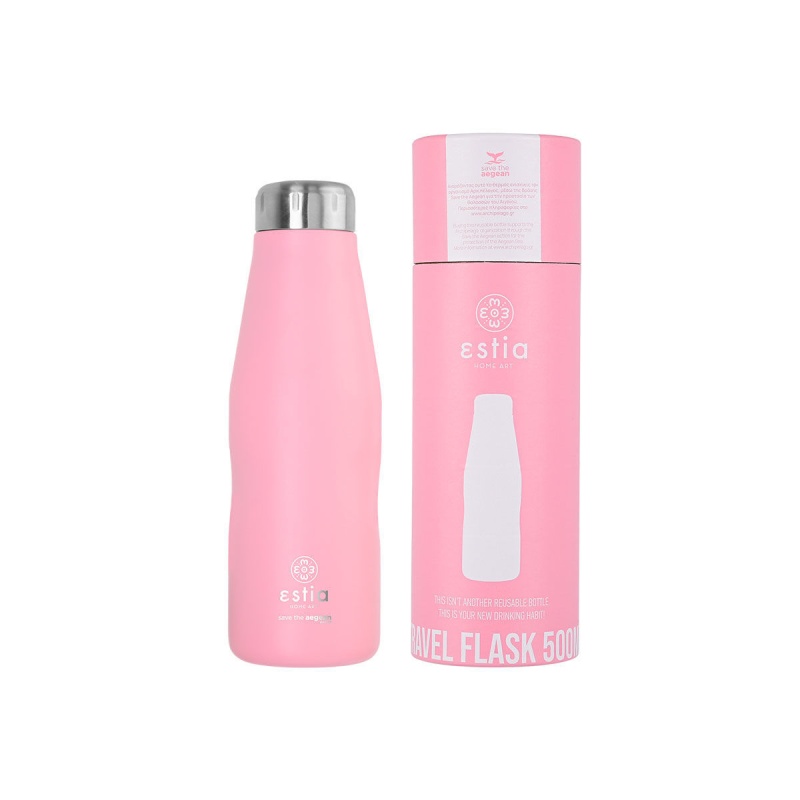 Estia Μπουκάλι Θερμός Blossom Rose, 500ml