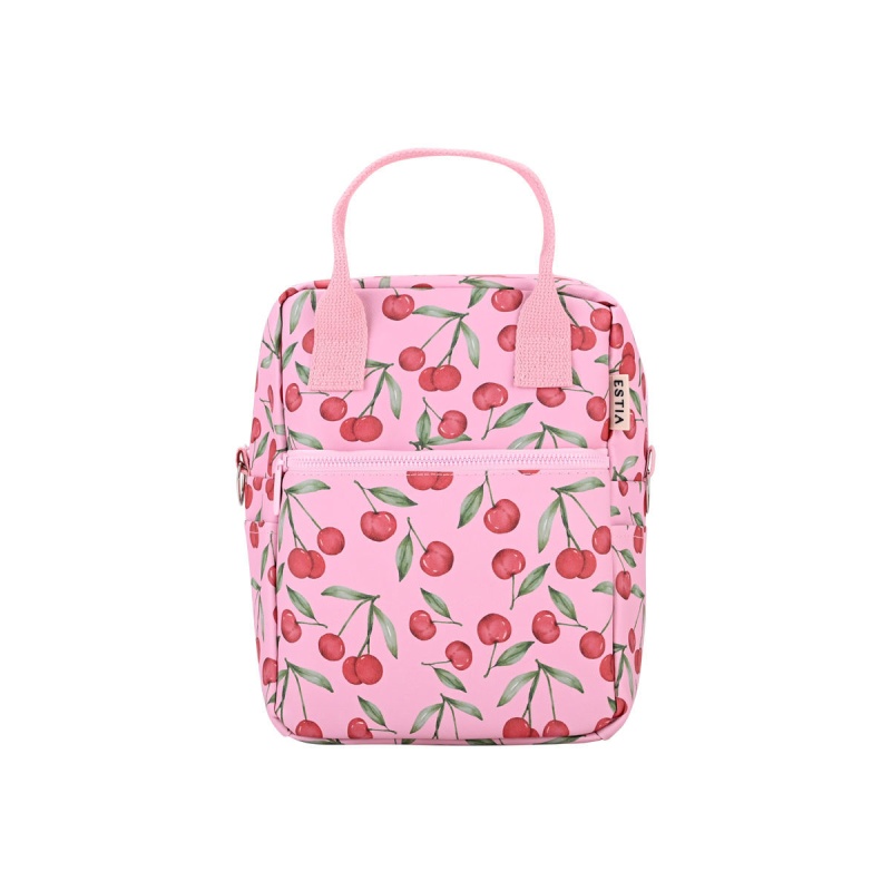 Estia Ισοθερμική Tσάντα Φαγητού Cherry Rose, 7lt
