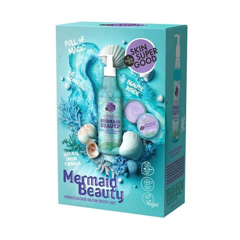 Organic Shop Promo Σετ Περιποίησης Σώματος Mermaid Beauty, 250ml