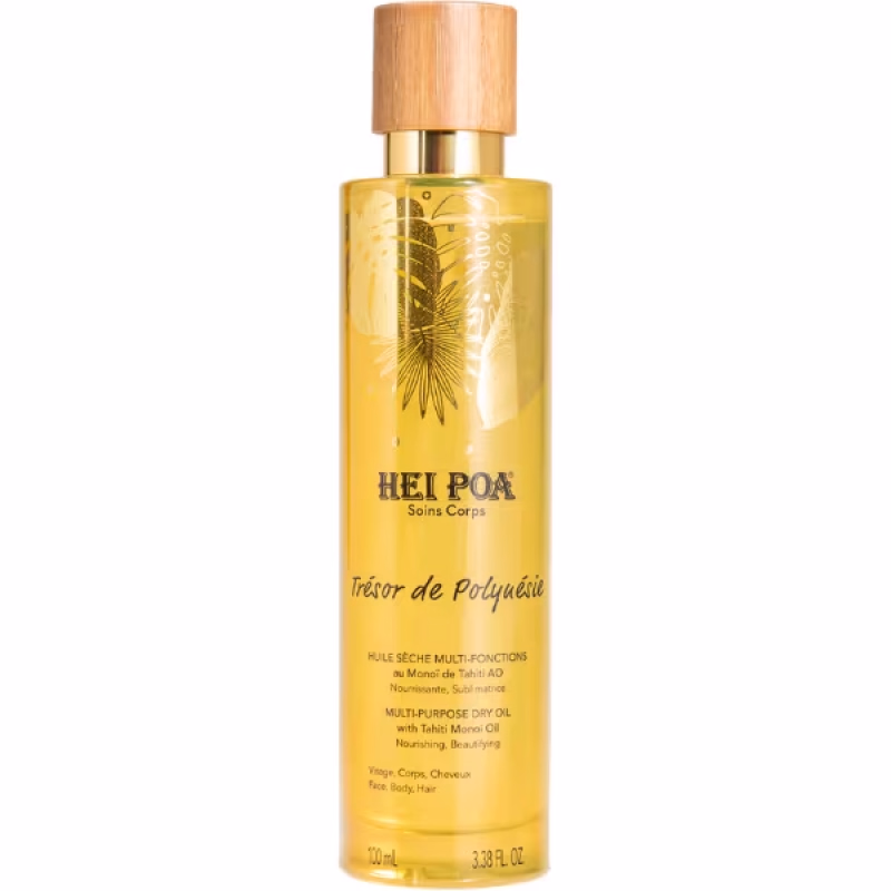 Hei Poa Tresor de Polynesie Multi-Purpose Dry Oil, 100ml