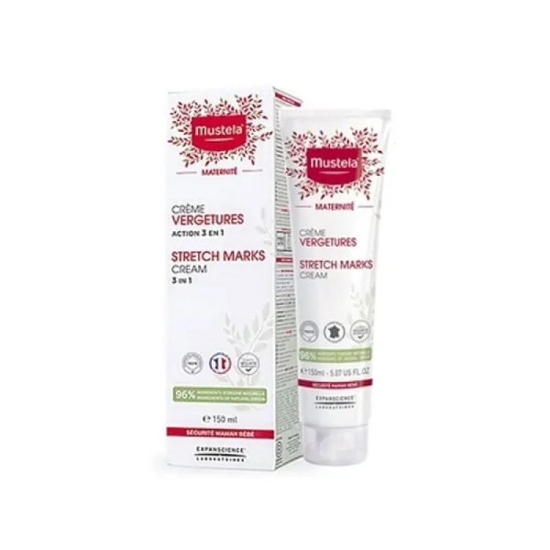 Mustela Maternity Stretch Marks Cream 3 in 1, 150ml