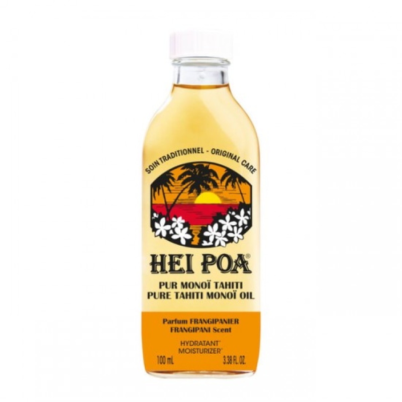 Hei Poa Monoi Oil Tahiti Frangipani, 100ml