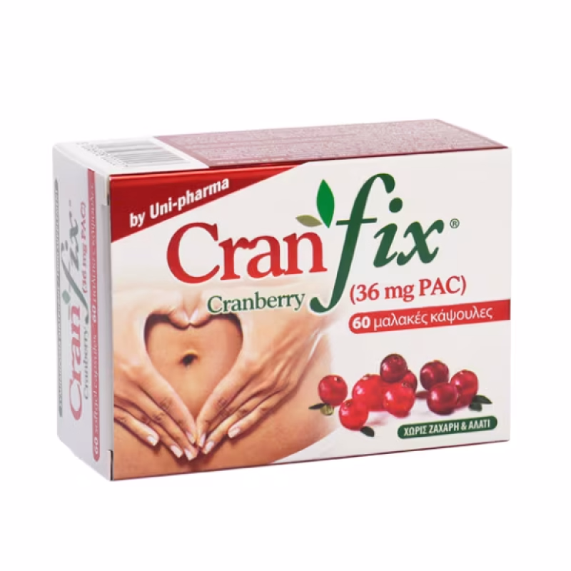 Uni-Pharma Cran Fix, 60 κάψουλες