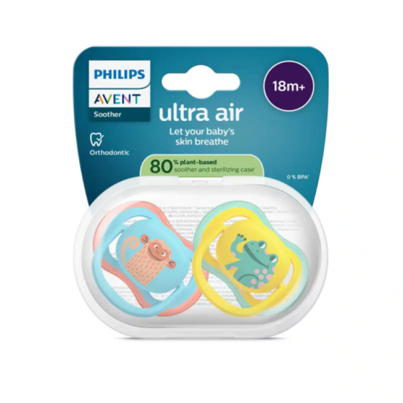 Philips Avent Πιπίλες Ultra Air 18m+, 2τμχ