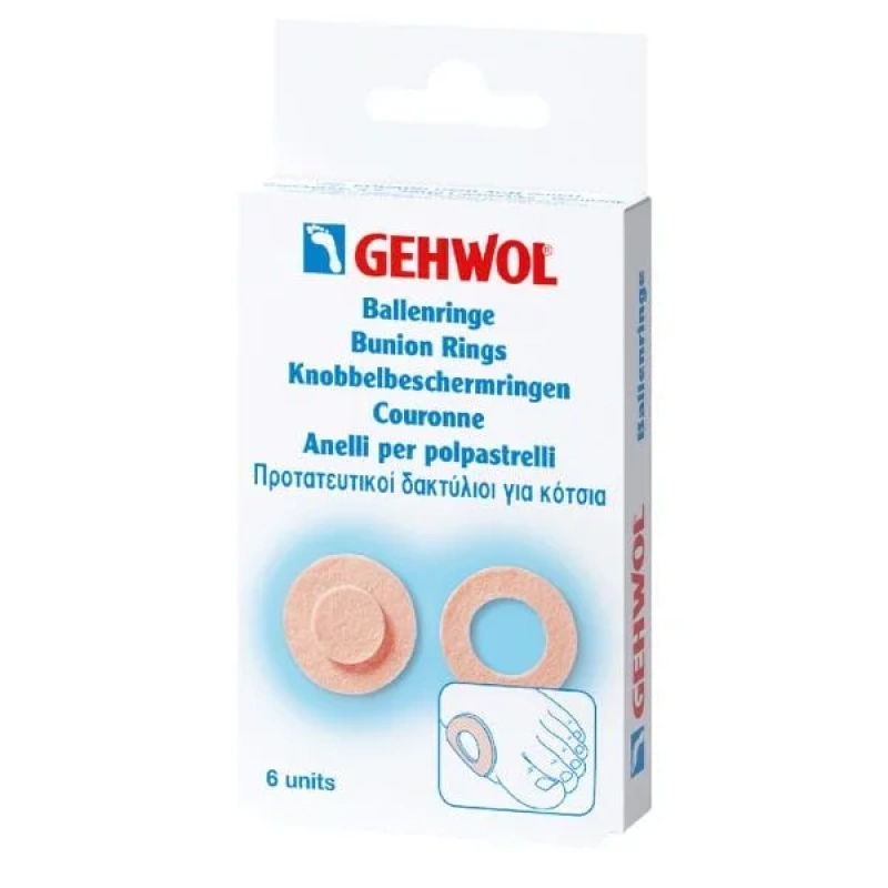 Gehwol Bunion Ring Round, 6pads
