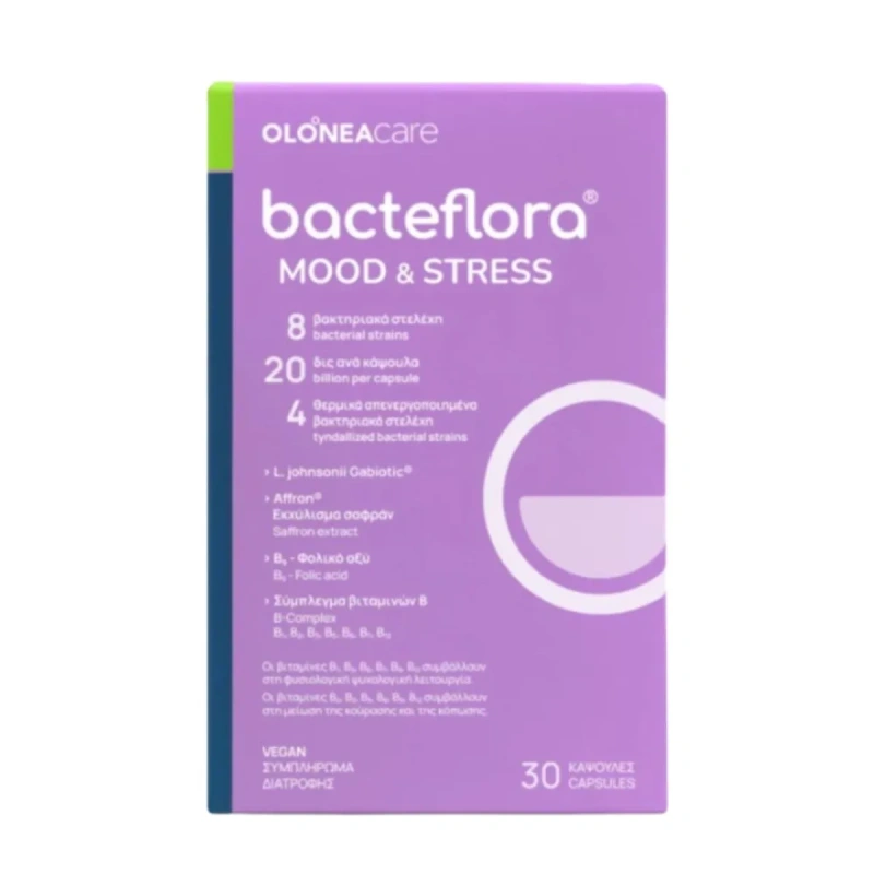Olonea Bacteflora Mood & Stress, 30 caps