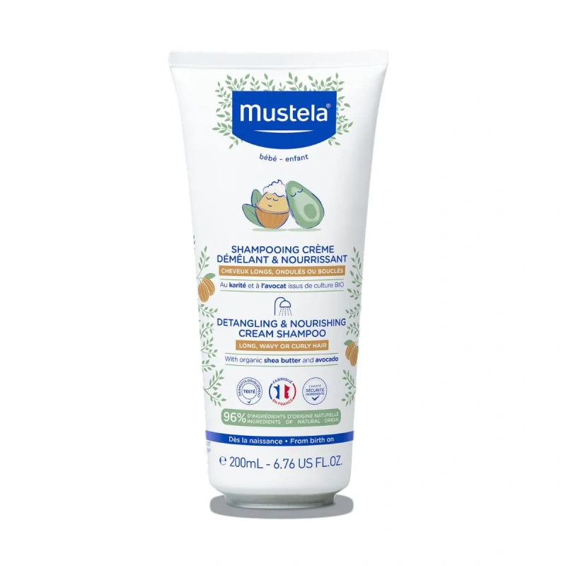 Mustela Detangling & Nourishing Cream Shampoo, 200ml