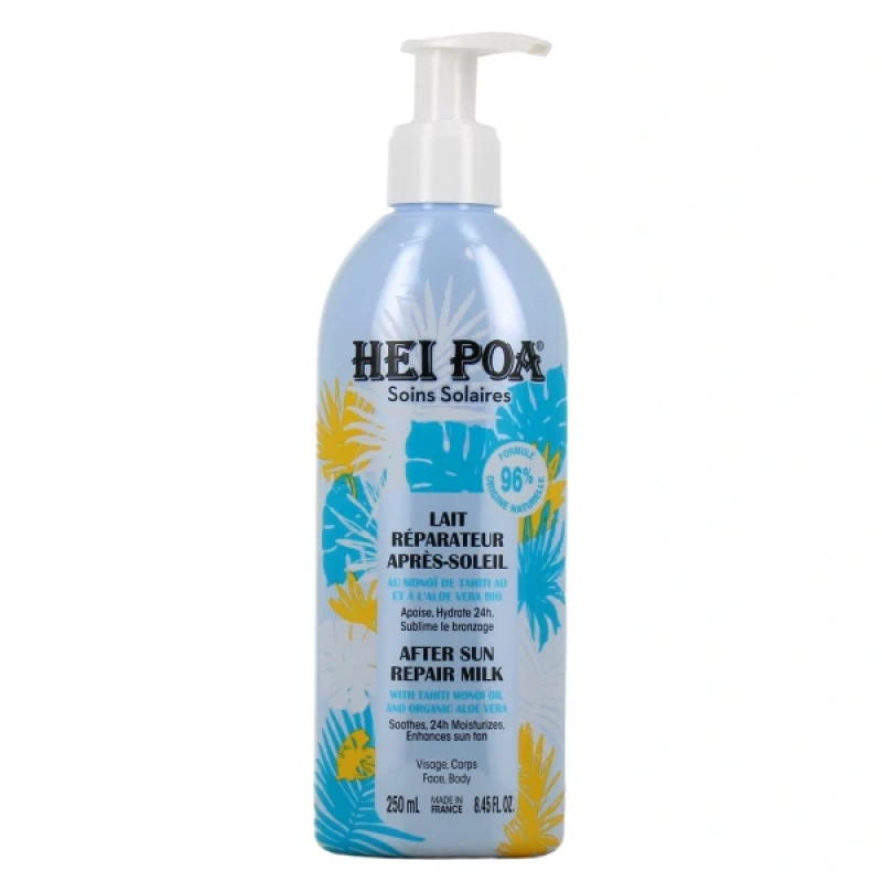 Hei Poa After Sun Repair Milk With Tahiti Monoi Oil, 250ml