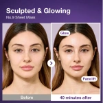 Numbuzin No.9 NAD Bio Lifting Full Cover Facial Mask, Top 20ml-Bottom 28ml - Image 4