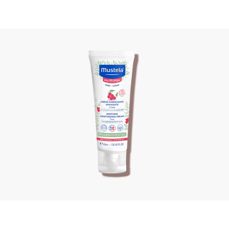 Mustela Soothing Moisturizing Face Cream, 40ml