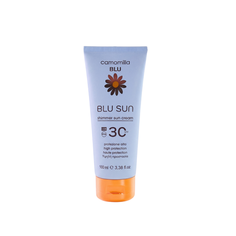 Camomilla Blu Sun Shimmer Sun Cream SPF30, 100ml