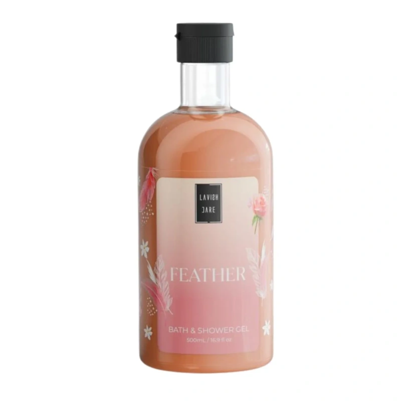 Lavish Care Feather Bath & Shower Gel , 500ml