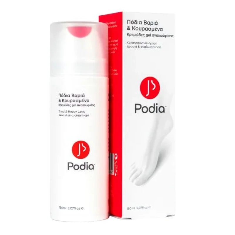Podia Tired & Heavy Legs Revitalizing Cream-Gel, 150ml