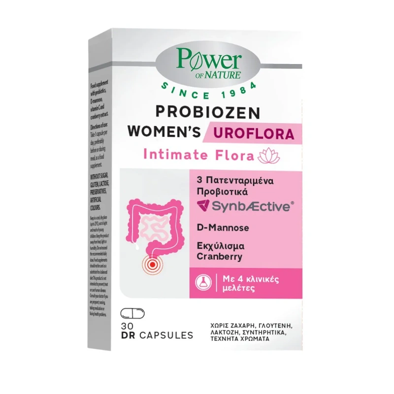 Power Health Probiozen Women's Uroflora Intimate Flora , 30 DR caps