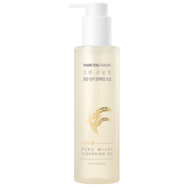 Thank You Farmer Rice Pure Milky Cleansing Oil, 200ml