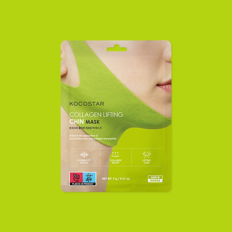 Kocostar Collagen Lifting Chin Mask, 9g